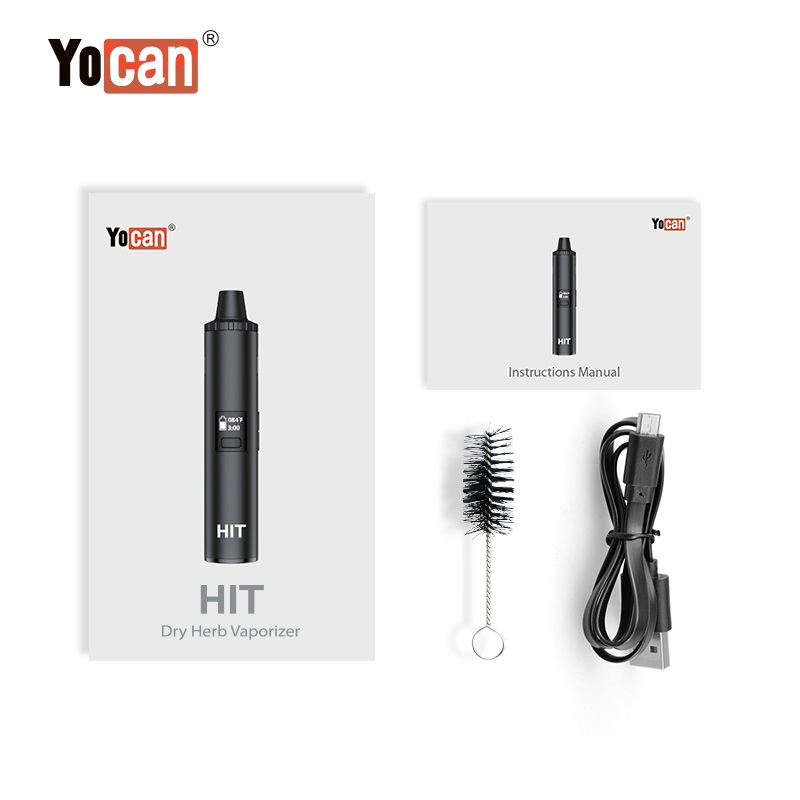 Original Yocan Hit Dry Herb Va - Dry Herb Vaping Accessories ulasan dan harga