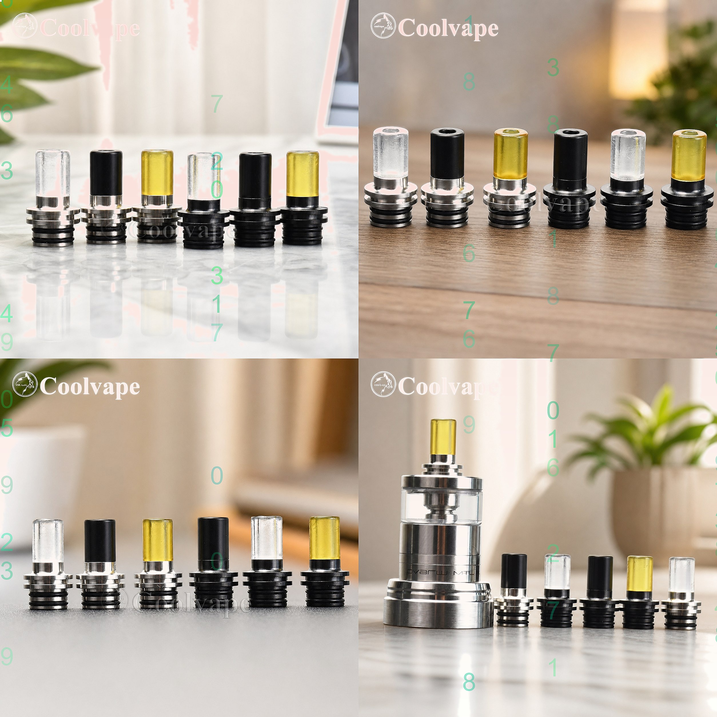 510 MTL Drip Tip Heat Resistan - Accessories For Vaping ulasan dan harga