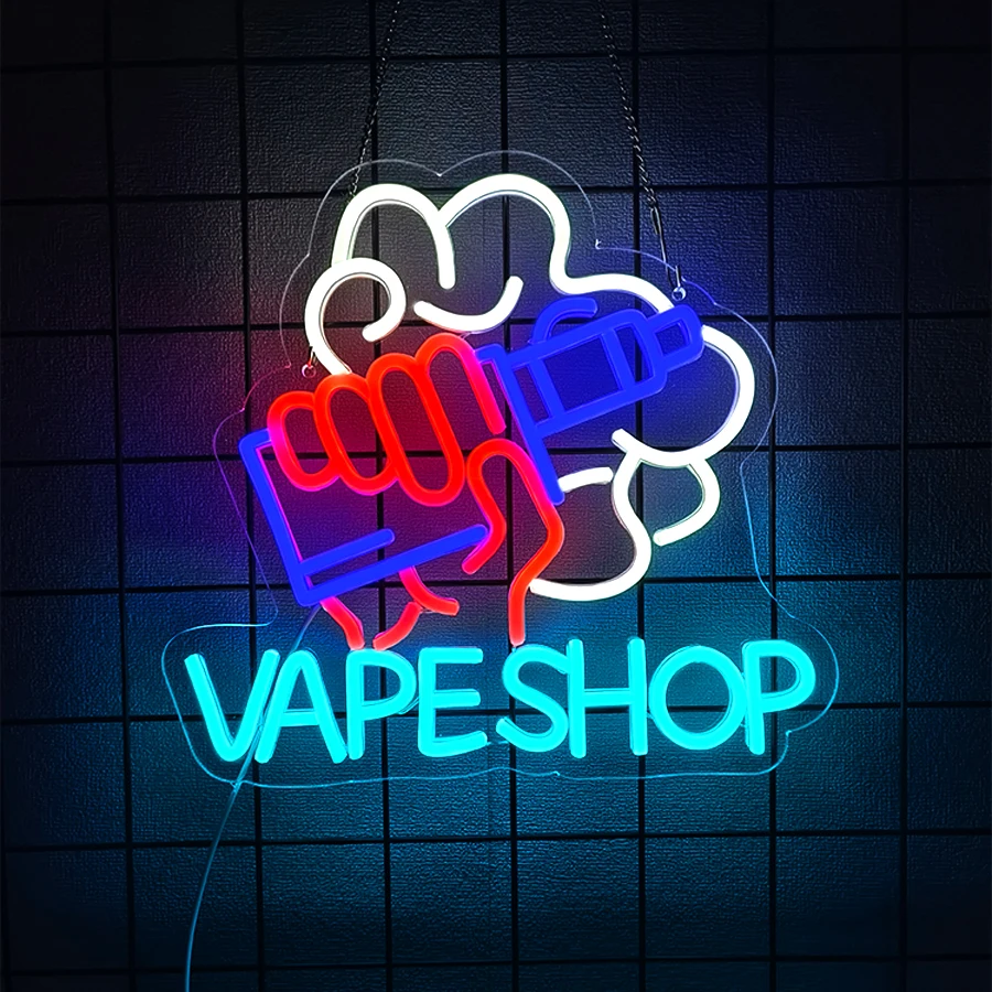 Light Up Sign For Smoke Store, - Vaping Store ulasan dan harga