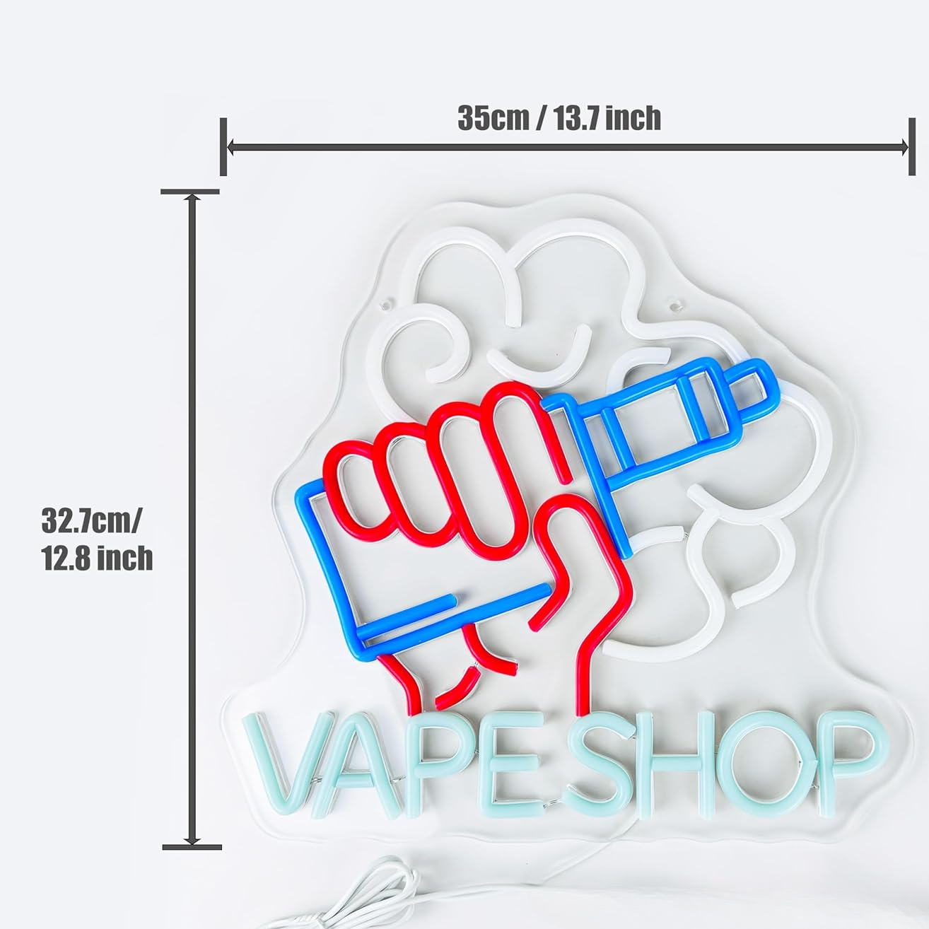 Vape Shop Neon Sign LED Neon L - Vaping Store ulasan dan harga