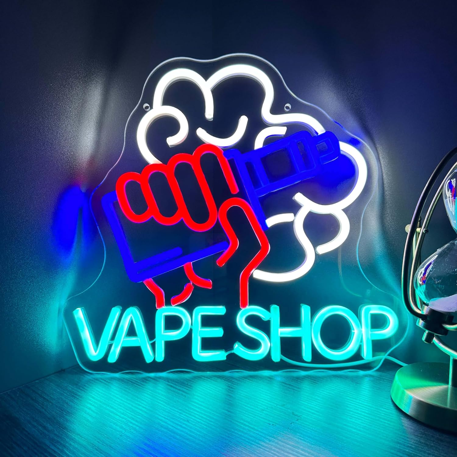 Vape Shop Neon Sign LED Neon L - Vaping Store ulasan dan harga