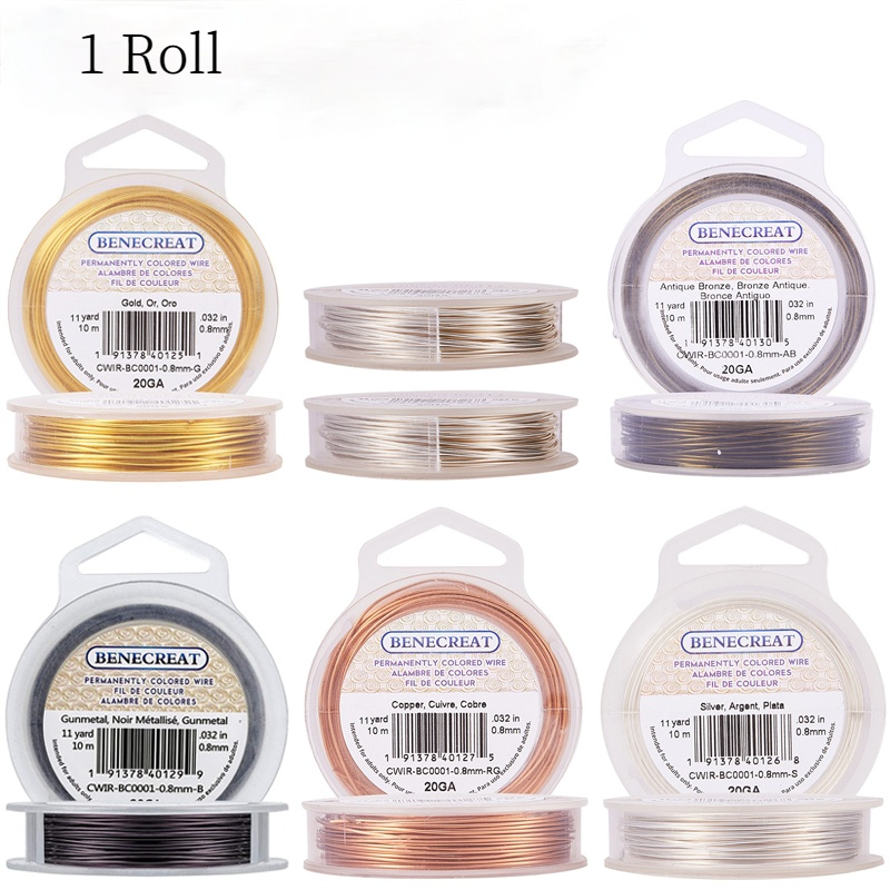 1 Rolls 20-Gauge 0.8mm Tarnish - Coil Building Kit ulasan dan harga