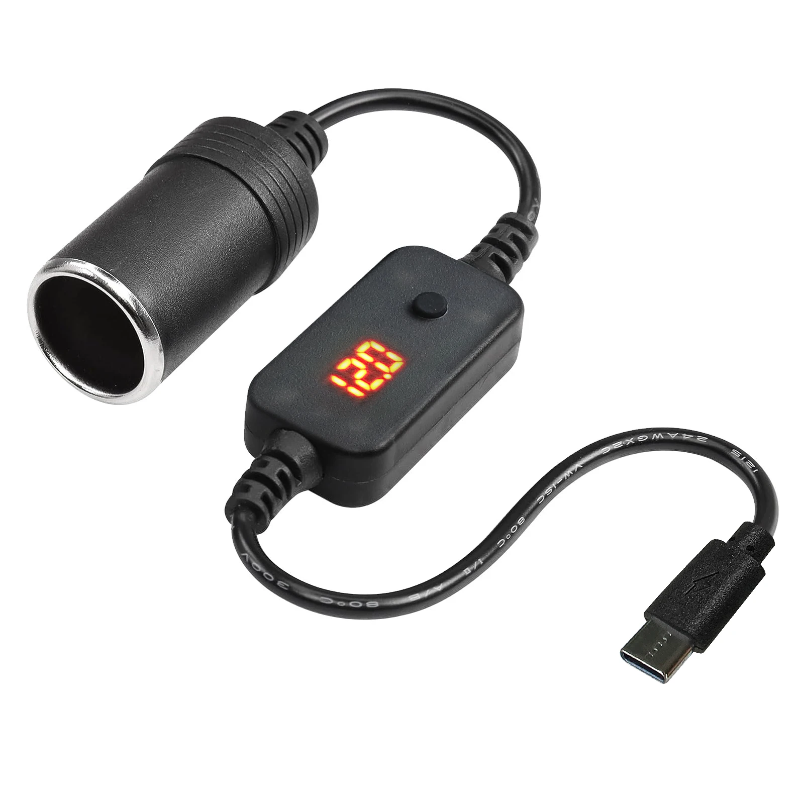 1pc 5V 2A USB To 12V Cigarette - Accessories Experts Vape ulasan dan harga