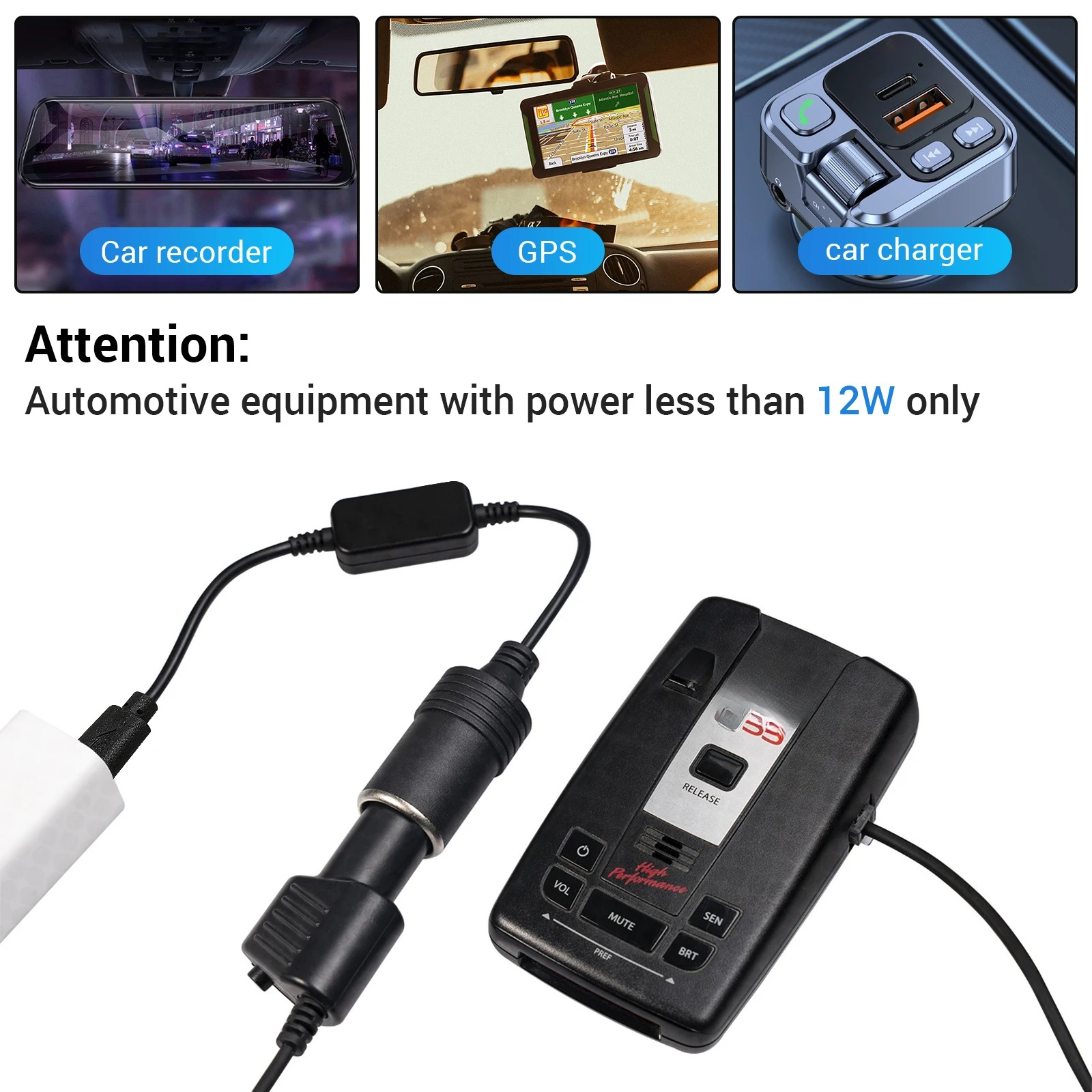 1pc 5V 2A USB To 12V Cigarette - Accessories Experts Vape ulasan dan harga