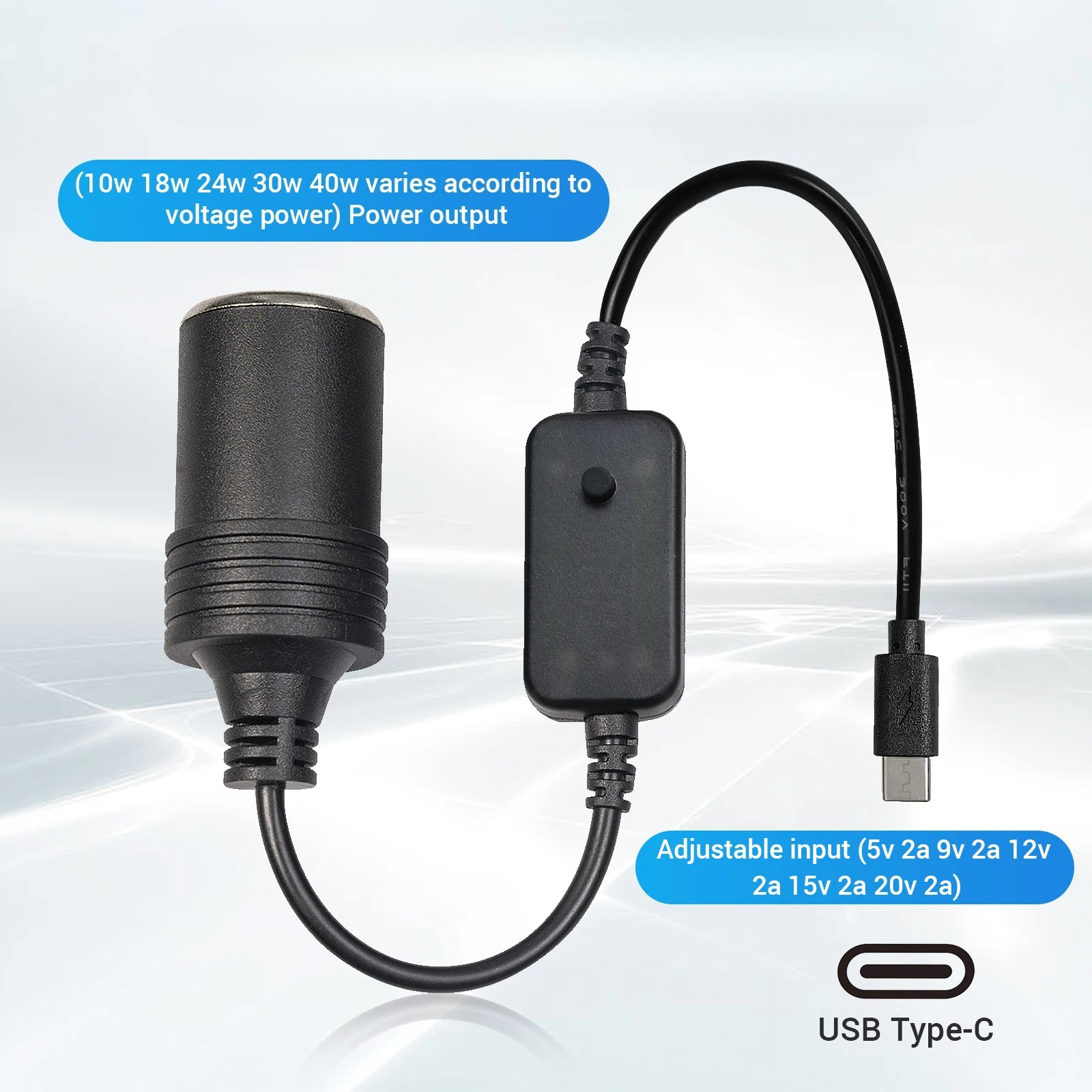 1pc 5V 2A USB To 12V Cigarette - Accessories Experts Vape ulasan dan harga