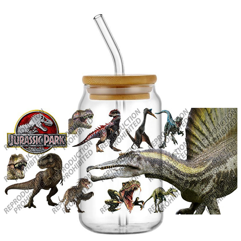 Popular Dinosaur World Design  - Rdta Tank Glass ulasan dan harga