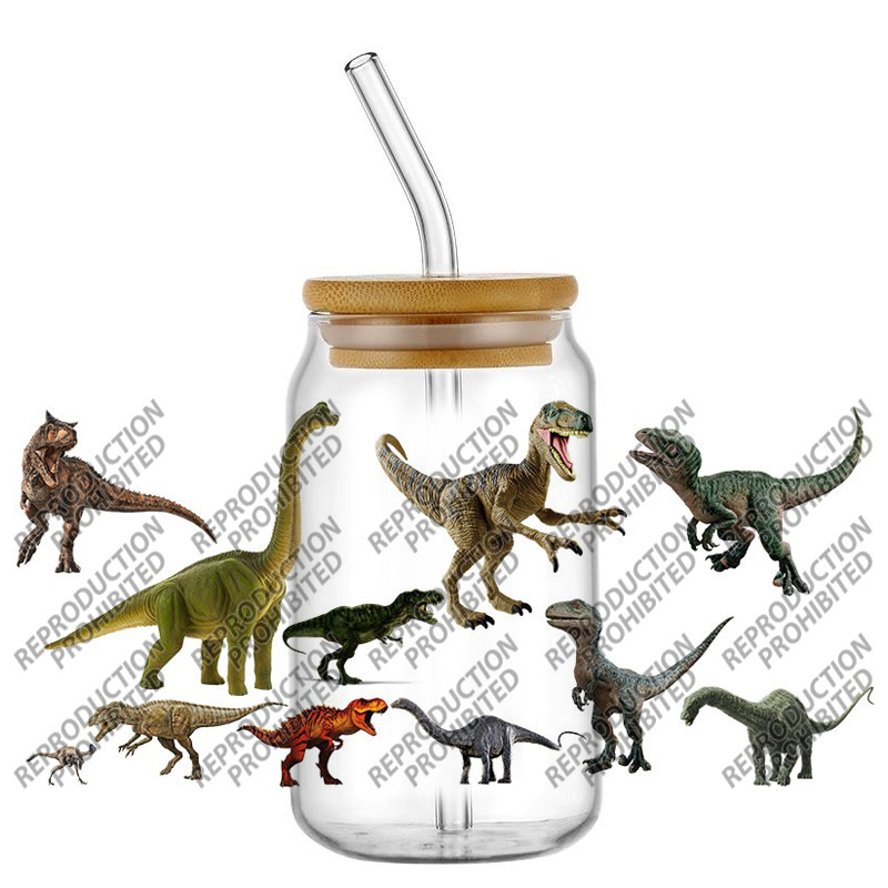 Popular Dinosaur World Design  - Rdta Tank Glass ulasan dan harga
